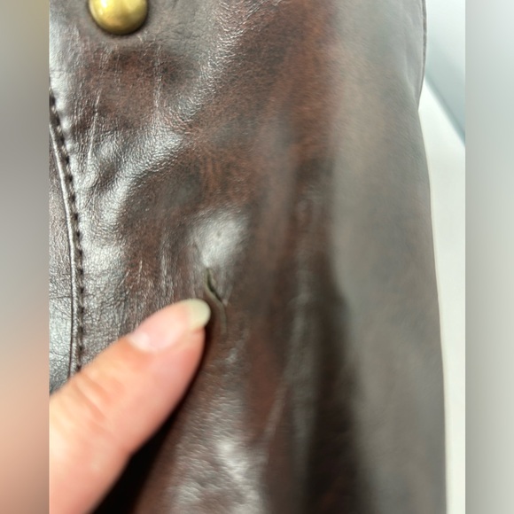 Tignanello Leather Houston St Crocodile Embossed Bag New With Defects** - Picture 11 of 15